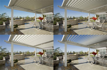 Louvered Opening Roof System Photo