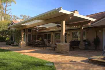 Louvered Opening Roof System Photo