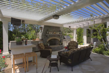 Louvered Opening Roof System Photo