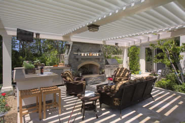 Louvered Opening Roof System Photo