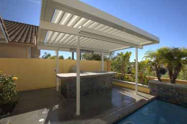 Louvered Opening Roof System Photo