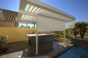 Louvered Opening Roof System Photo