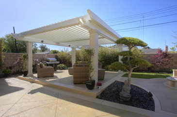 Louvered Opening Roof System Photo