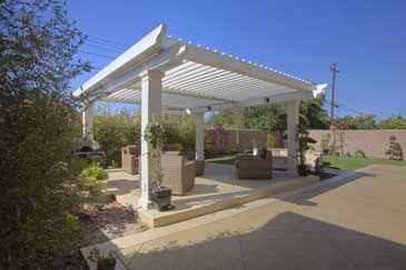 Louvered Opening Roof System Photo