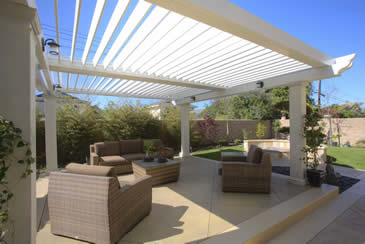 Louvered Opening Roof System Photo